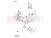 SUZUKI UX150 L0 (2010) Sixteen (P19) 6 - CRANKCASE COVER