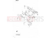 SUZUKI UX150 L0 (2010) Sixteen (P19) 37 - LEG SHIELD BRACE