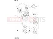 SUZUKI UZ50D L3 (2013) Lets (E27) 10 - THROTTLE BODY