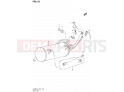 SUZUKI UZ50D L3 (2013) Lets (E27) 12 - MUFFLER