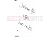 SUZUKI UZ50D L3 (2013) Lets (E27) 17 - TRANSMISSION (2)