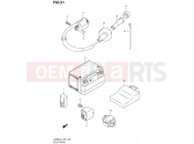 SUZUKI UZ50D L3 (2013) Lets (E27) 21 - ELECTRICAL