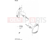 SUZUKI UZ50D L3 (2013) Lets (E27) 24 - FRONT TURNSIGNAL LAMP