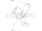 SUZUKI UZ50D L3 (2013) Lets (E27) 27 - FRAME