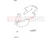 SUZUKI UZ50D L3 (2013) Lets (E27) 31 - FRAME COVER