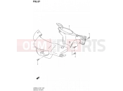 SUZUKI UZ50D L3 (2013) Lets (E27) 37 - HANDLE COVER