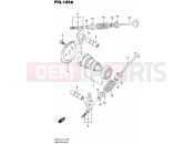 SUZUKI UZ50 L5 (2015) Lets (E27) 126A - CAMSHAFT - VALVE
