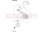 SUZUKI UZ50 L5 (2015) Lets (E27) 140A - THROTTLE BODY
