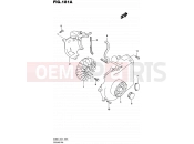 SUZUKI UZ50 L5 (2015) Lets (E27) 181A - COOLING FAN