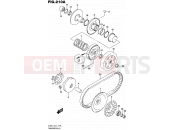SUZUKI UZ50 L5 (2015) Lets (E27) 210A - TRANSMISSION (1)