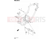SUZUKI UZ50 L5 (2015) Lets (E27) 401A - FRAME