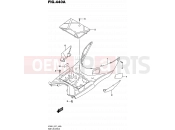 SUZUKI UZ50 L5 (2015) Lets (E27) 440A - REAR LEG SHIELD
