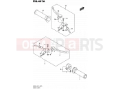 SUZUKI UZ50 L5 (2015) Lets (E27) 467A - HANDLE LEVER