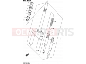 SUZUKI UZ50 L5 (2015) Lets (E27) 520A - FRONT FORK