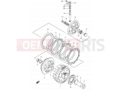 SUZUKI VL125 K7 (2007) Intruder 16 - CLUTCH