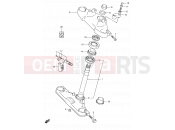 SUZUKI VL125 K7 (2007) Intruder 44 - FRONT FORK BRACKET