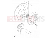 SUZUKI VL125L K3 (2003) Intruder 7 - STARTER CLUTCH