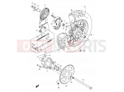 SUZUKI VL125L K3 (2003) Intruder 49 - REAR WHEEL