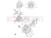 SUZUKI VL125U K3 (2003) Intruder 1A - CYLINDER HEAD (FRONT)