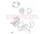 SUZUKI VL125U K3 (2003) Intruder 5 - CRANKCASE COVER