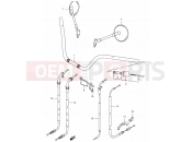 SUZUKI VL125U K3 (2003) Intruder 36 - HANDLE BAR
