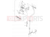 SUZUKI VL125U K3 (2003) Intruder 46 - FRONT MASTER CYLINDER