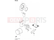 SUZUKI VL1500 L3 (2013) Boulevard C90 (E02) 22 - OIL PUMP