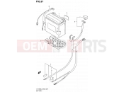 SUZUKI VL1500 L3 (2013) Boulevard C90 (E02) 37 - BATTERY