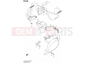 SUZUKI VL1500 L3 (2013) Boulevard C90 (E02) 68 - FRAME COVER (VL1500L3 E02)