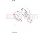 SUZUKI VL1500 L3 (2013) Boulevard C90 (E02) 72 - HEADLAMP HOUSING (VL1500L3 E19)