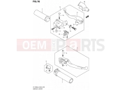 SUZUKI VL1500 L3 (2013) Boulevard C90 (E02) 78 - HANDLE LEVER (VL1500L3 E19)
