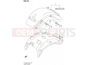 SUZUKI VL1500 L3 (2013) Boulevard C90 (E02) 79 - REAR FENDER (VL1500L3 E02)