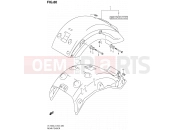 SUZUKI VL1500 L3 (2013) Boulevard C90 (E02) 80 - REAR FENDER (VL1500L3 E19)