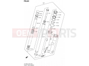 SUZUKI VL1500 L3 (2013) Boulevard C90 (E02) 84 - FRONT FORK DAMPER (VL1500L3 E02)