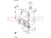 SUZUKI VL1500B L5 (2015) Boulevard C90 (E33) 140A - THROTTLE BODY