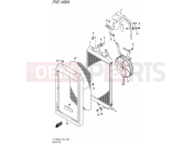 SUZUKI VL1500B L5 (2015) Boulevard C90 (E33) 185A - RADIATOR