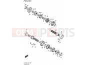 SUZUKI VL1500B L5 (2015) Boulevard C90 (E33) 206A - TRANSMISSION