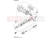 SUZUKI VL1500B L5 (2015) Boulevard C90 (E33) 220A - PROPELLER SHAFT/FINAL DRIVE GEAR