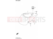 SUZUKI VL1500B L5 (2015) Boulevard C90 (E33) 422A - FUEL TANK FRONT COVER
