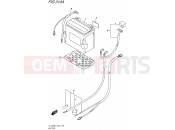 SUZUKI VL1500B L5 (2015) Boulevard C90 (E33) 310A - BATTERY