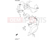 SUZUKI VL1500B L5 (2015) Boulevard C90 (E33) 445A - FRAME COVER