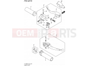 SUZUKI VL1500B L5 (2015) Boulevard C90 (E33) 467A - HANDLE LEVER