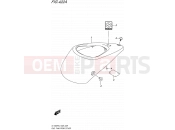 SUZUKI VL1500BT L5 (2015) Boulevard C90 (E28) 422A - FUEL TANK FRONT COVER