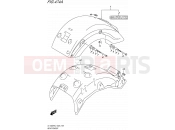 SUZUKI VL1500BT L5 (2015) Boulevard C90 (E28) 474A - REAR FENDER