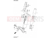 SUZUKI VL1500BT L5 (2015) Boulevard C90 (E28) 524A - STEERING STEM