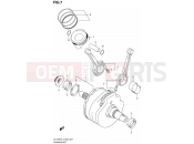 SUZUKI VL1500T L3 (2013) Boulevard C90 (E02) 7 - CRANKSHAFT