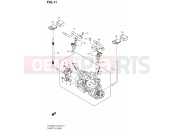 SUZUKI VL1500T L3 (2013) Boulevard C90 (E02) 11 - THROTTLE BODY (VL1500TL3 E02)