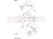 SUZUKI VL1500T L3 (2013) Boulevard C90 (E02) 37 - FRONT TURNSIGNAL LAMP
