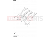 SUZUKI VL1500T L3 (2013) Boulevard C90 (E02) 47 - REAR FRAME