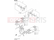 SUZUKI VL1500T L3 (2013) Boulevard C90 (E02) 50 - FOOTREST (VL1500TL3 E02)
